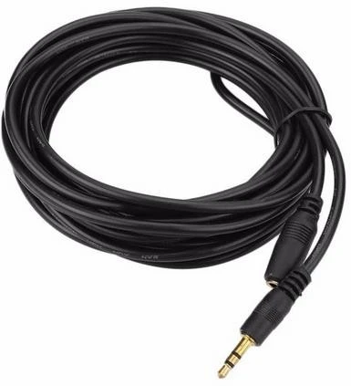 3.5mm Dişi Erkek Kulaklık Stereo Uzatma Kablosu 5 Metre
