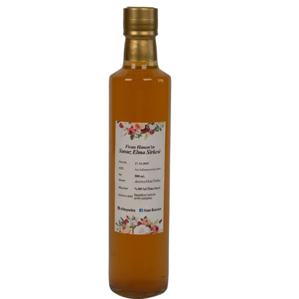 Elma Sirkesi 500 ML ürün görseli 1