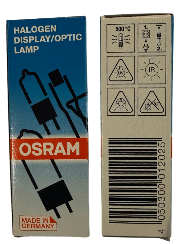 OSRAM 64642 HLX 150W 24V G6.35 FDV Mikroskop Lambası - 3