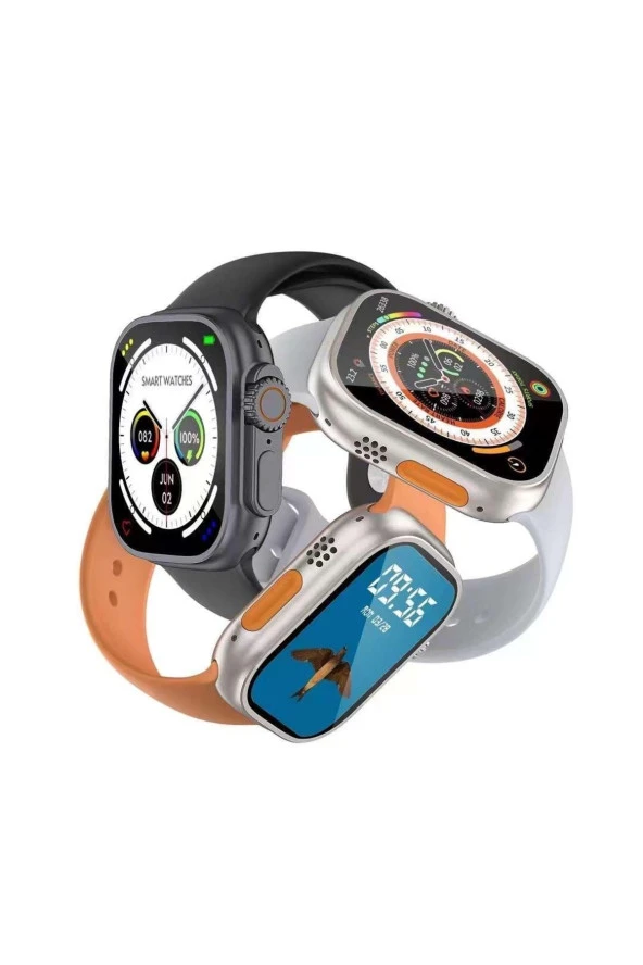 Inovaxis Orjinal X8 Ultra Gps/nfc/siri Destekli Watch 8 Uyumlu Akıllı Saat