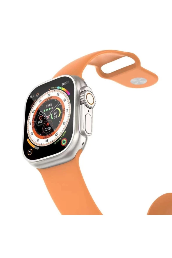 Inovaxis Orjinal X8 Ultra Gps/nfc/siri Destekli Watch 8 Uyumlu Akıllı Saat - 2