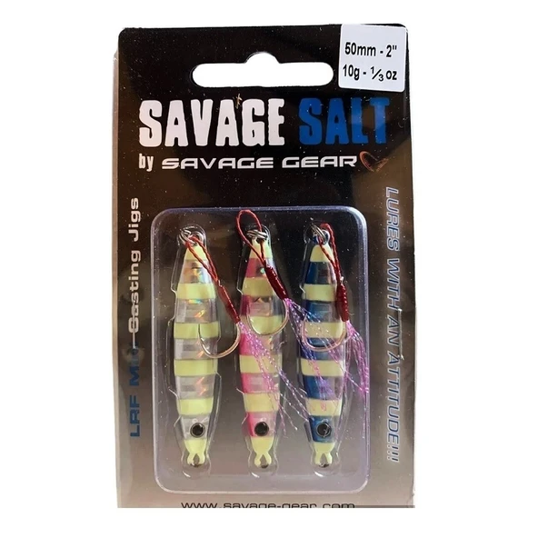 Savage Gear Psycho Sprat Lrf Jig 3 Adet Turkish Zebra Mix - 4