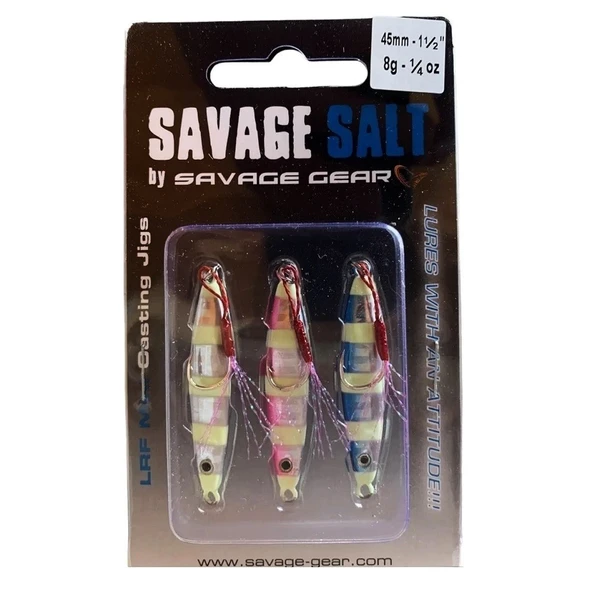 Savage Gear Psycho Sprat Lrf Jig 3 Adet Turkish Zebra Mix - 3