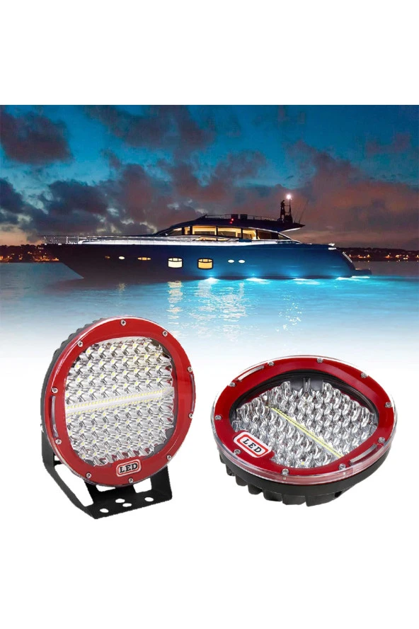 41232  7” Explorer Çift Renk Usa Cree Led Amber-Beyaz Modlu Tekne Led Lamba