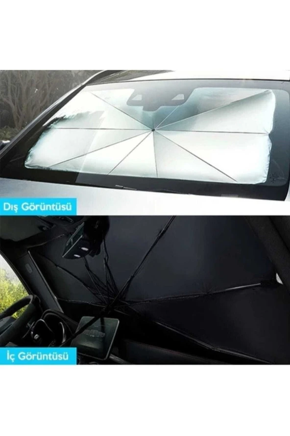 Arac Ici On Cam Semsiye Guneslik - 3