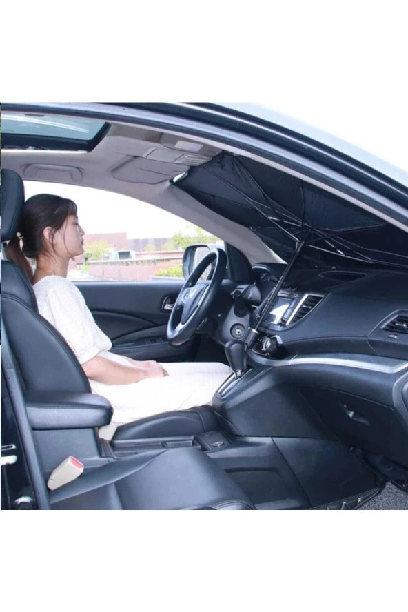 Arac Ici On Cam Semsiye Guneslik - 4
