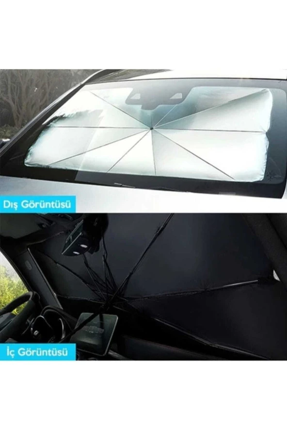 Arac Ici On Cam Semsiye Guneslik - 4