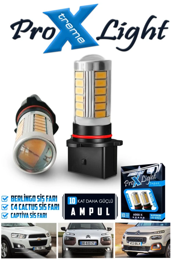 14220 Audi A4 Led Sinyal Lambası Psx24w P13w Led Ampul