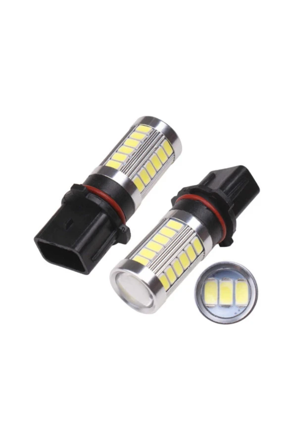 14220  Golf 7 Uyumlu   Gündüz Far Ampulü Psx24w P13w Led Ampul