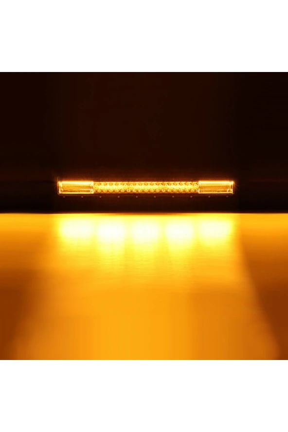 41060 420w 115 Cm Çift Sıra 5 Modlu Turuncu Beyaz Off Road Led Bar - 3