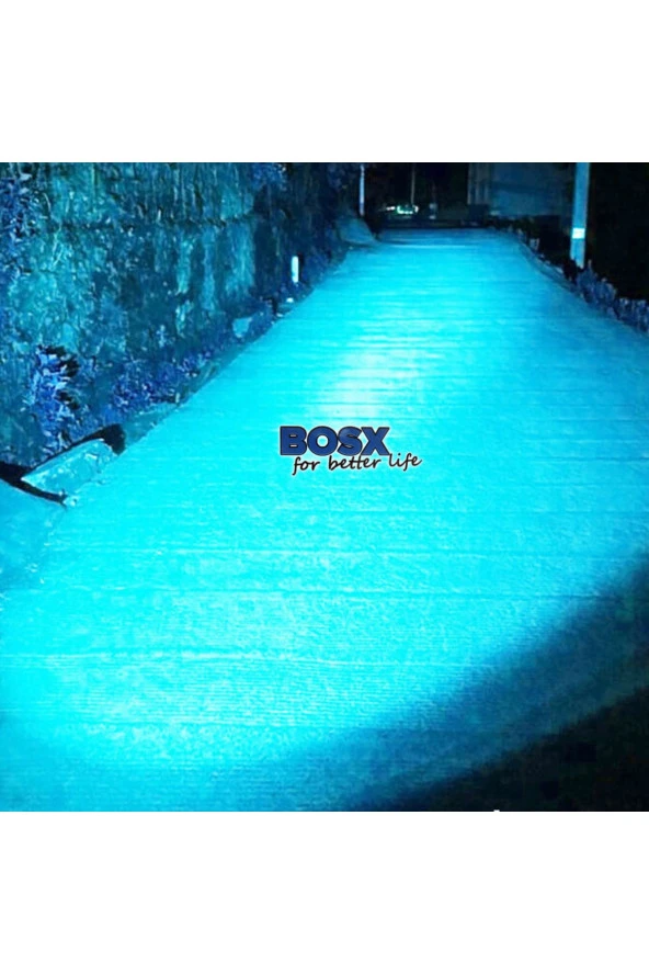 11178 9006 Led Xenon Far Led Zenon Ampulü Buz Mavi Yeni Nesil Şimşek Etkili Bosx - 2