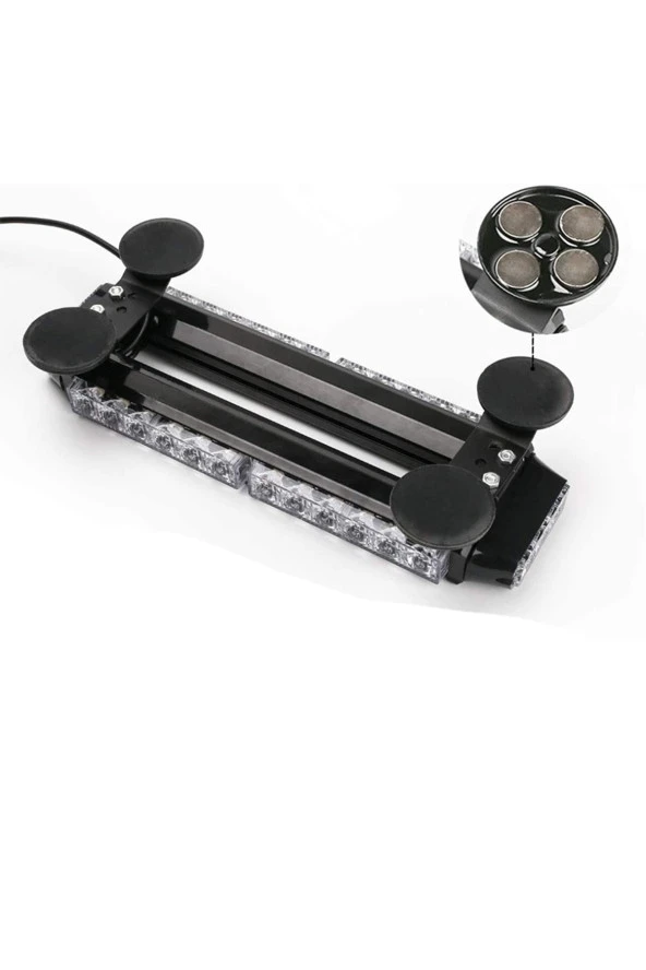 41084 Çakar Lamba Çift Taraflı 30 Led Mavi-Kırmızı 12-24v - 3