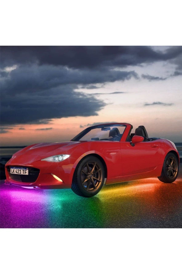 21093 Araç Altı Rgb Led Aydınlatma Şerit Led App Kontrollü - 2