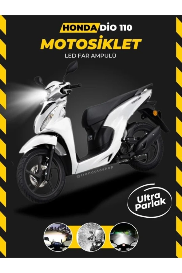 11142  Honda Dio 110 Uyumlu Narva Motosiklet Far Ampulü Beyaz