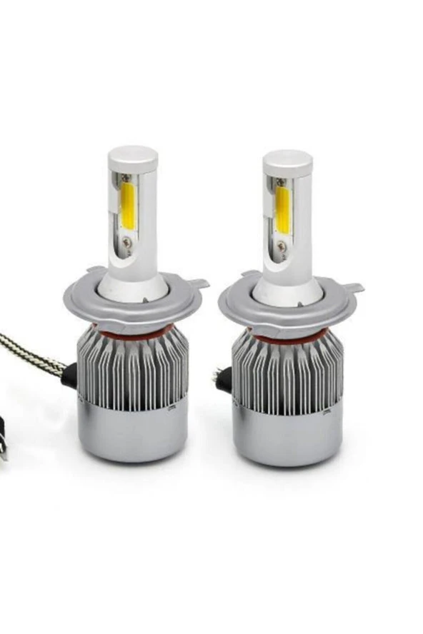 11202  H4 Buz Mavi Led Xenon Far Ampulü Led Zenon Yeni Nesil Şimşek Etkili Champion Series