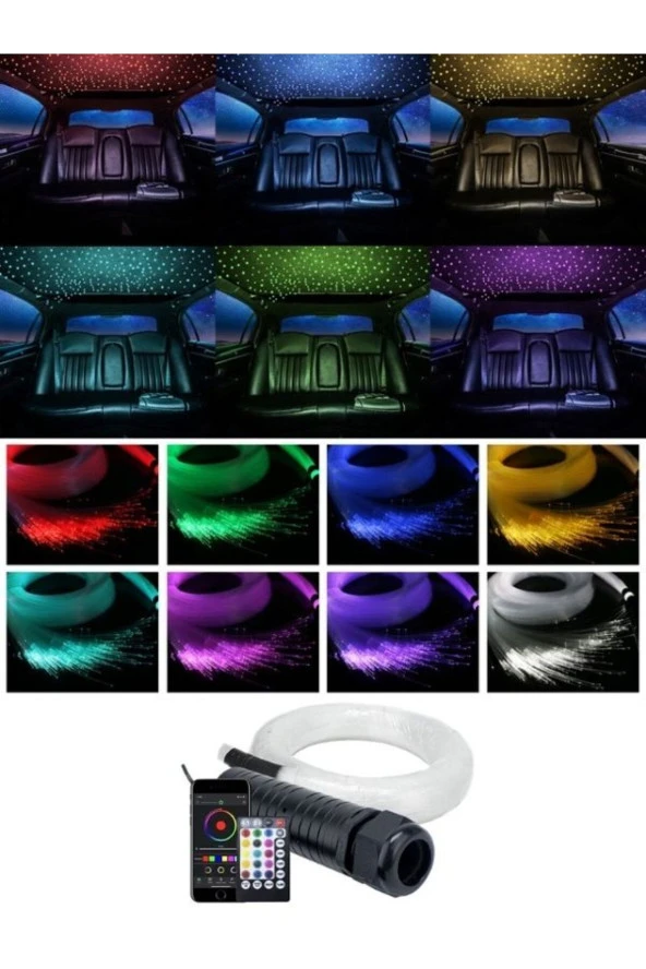 21320 99 Parça RGB Yıldızlı Gökyüzü Kumanda ve App Kontrollü