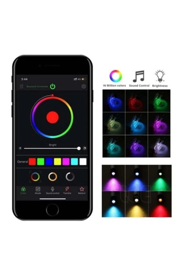 21320 99 Parça RGB Yıldızlı Gökyüzü Kumanda ve App Kontrollü - 3