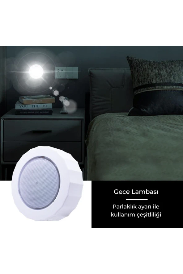 21150 Rgb Mıknatıslı Dokunmatik Led Atmosfer Lamba - 2