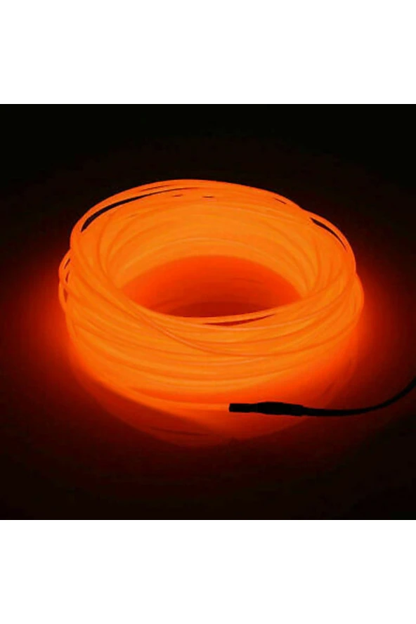 21129  Araç Içi Neon Led Ip Led Torpido Ledi 3 Metre Neon Ledi C9 Turuncu