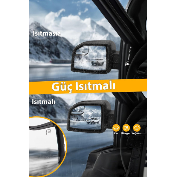 41385 Ford Uyumlu Ranger 2013+ F150 Ayna Seti - 2