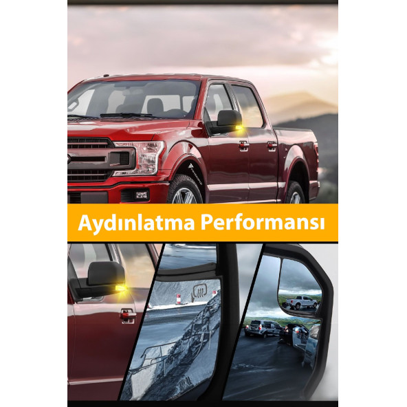 41385 Ford Uyumlu Ranger 2013+ F150 Ayna Seti - 3