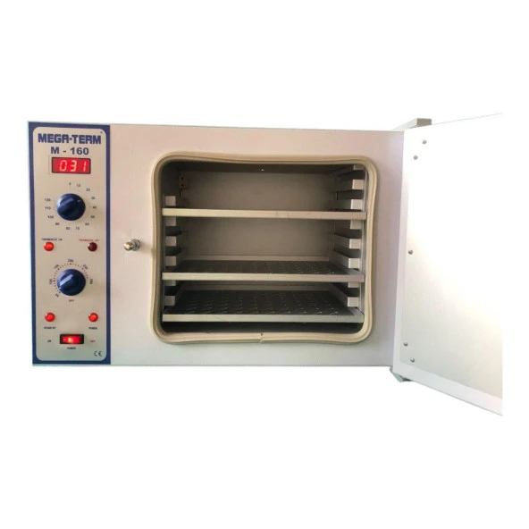 Megaterm M160 16 Lt Dijital Ekran Kuru Hava Sterilizatörü - Resim 2