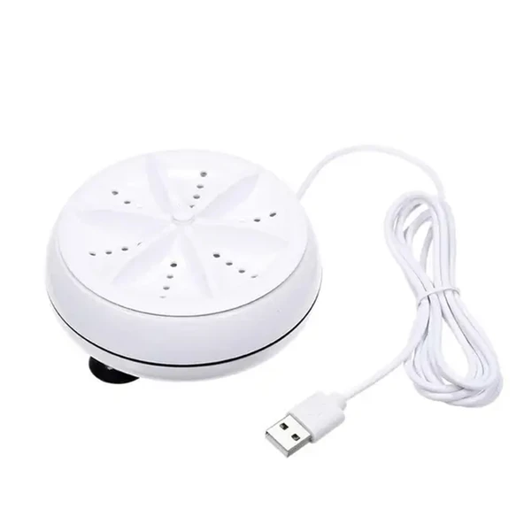 Ayt Sunup Taşınabilir Seyahat Tipi Mini Ultrasonik USB li Yıkama Makinesi Çamaşır Makinası 10x5.5 Cm - 3