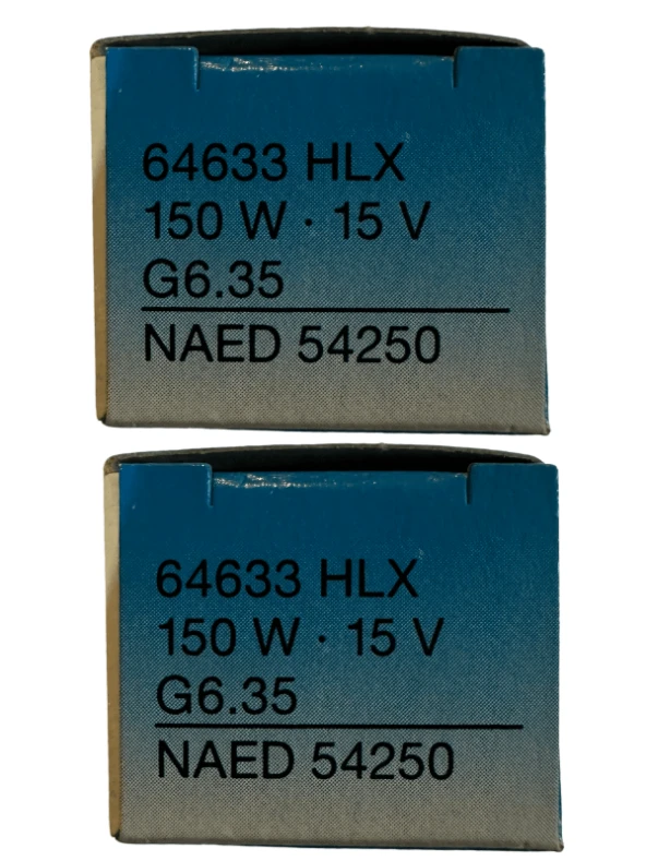 Osram 64633 150W 15V G6.35 Duylu Halojen Ampul (2 Adet)
