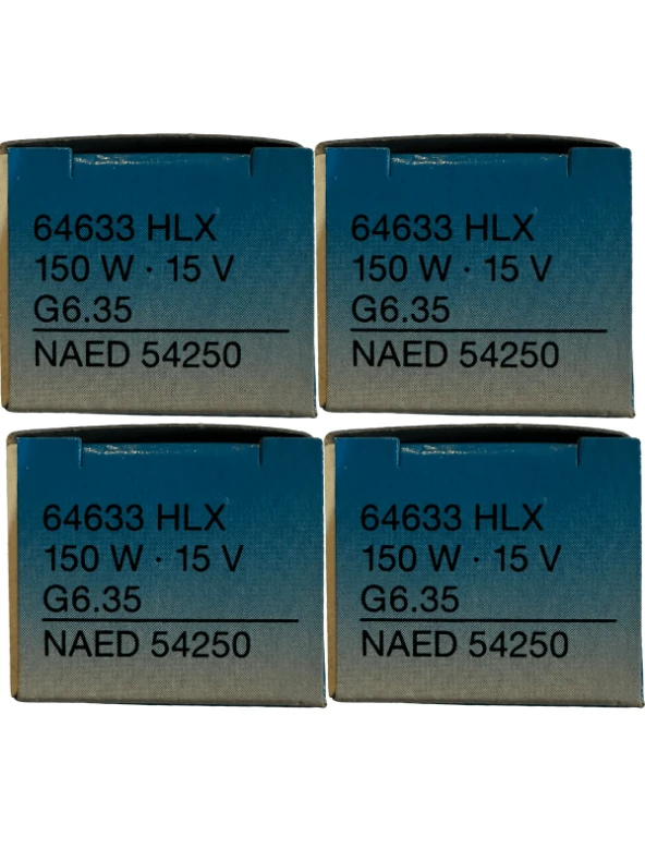 Osram 64633 150W 15V G6.35 Duylu Halojen Ampul (4 Adet)