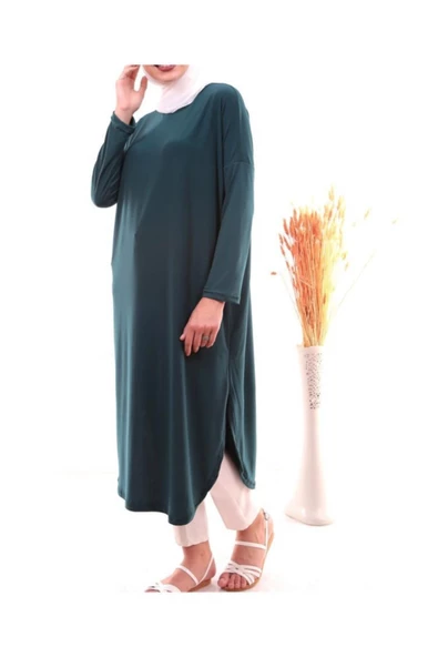Sandy Giyçık Uzun Tunik - 6