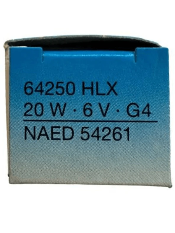 Osram 64250 HLX 20W 6V G4 Duylu ESB Halojen Ampul