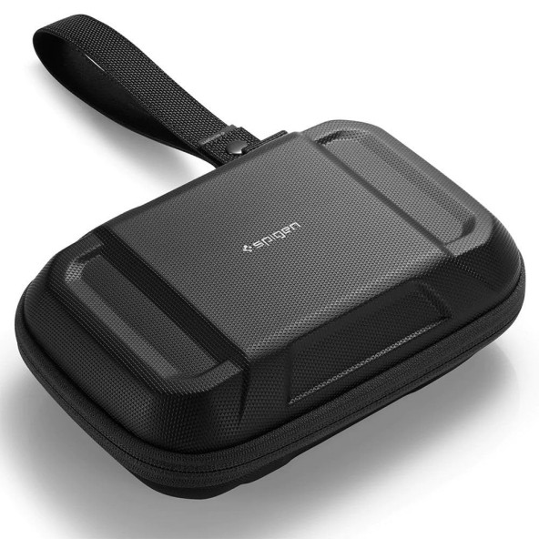 Spigen Cable Organizer Bag (Kablo Düzenleyici Çanta) Rugged Armor Pro Black - AFA04536