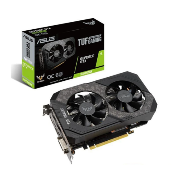 Asus GTX 1660 Super Tuf Gaming GTX1660S-O6G Gaming 192 Bit GDDR6 6 GB Ekran Kartı