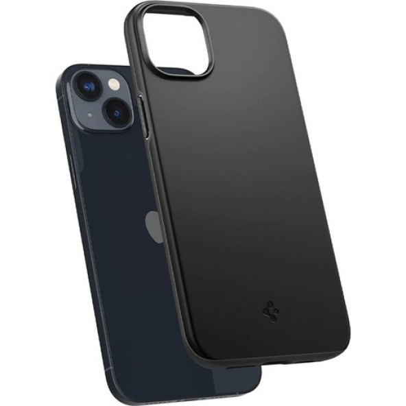 Spigen Apple iPhone 14 Plus Kılıf Thin Fit Black - ACS04773 - 3