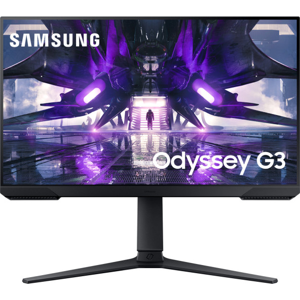 Samsung Odyssey G3 24 İNÇ 1Ms 144Hz Freesync Çerçevesiz VA Panel DP-HDMI-PİVOT Full Hd Gaming Monitör