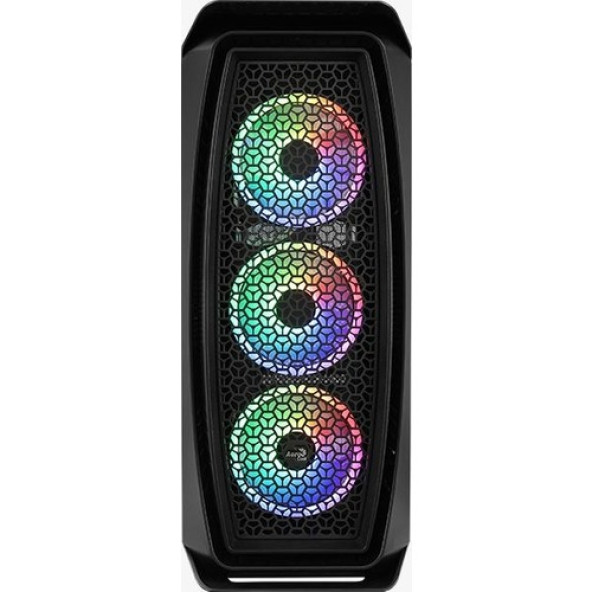 Aerocool Aero One Duo Cam Yan Panel 4x12cm ARGB Adreslenebilir RGB Fanlı USB 3.0 Pencereli ATX Oyuncu Kasası - 2