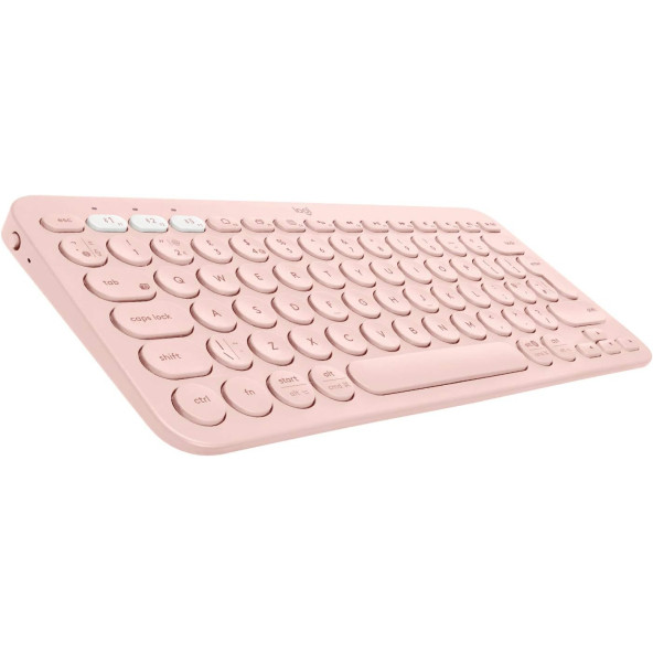 Logitech K380 Pembe Kablosuz Klavye