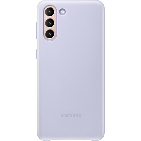 Samsung Galaxy S21+ 5g Için Akıllı LED Kılıf - Violet