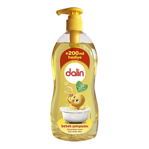 Dalin Bebek Şampuanı 900 Ml 4 Adet