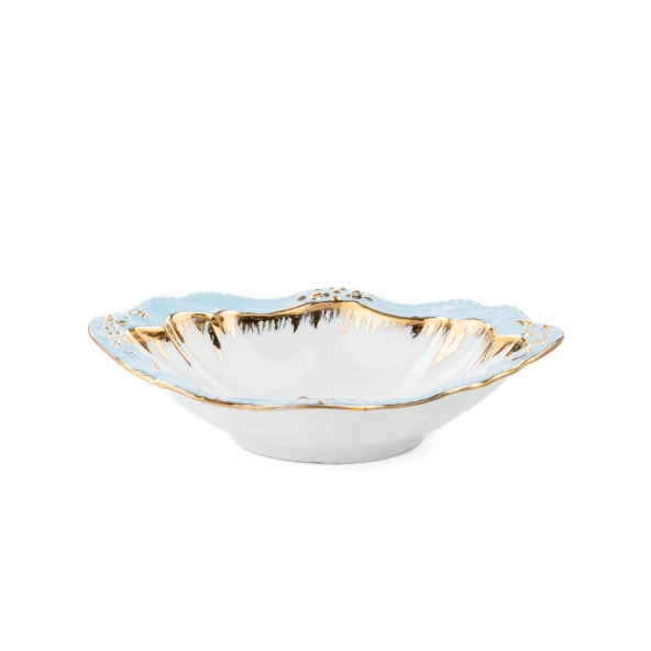 El Dekor ve El Boyaması Çerezlik Oval Turkuaz - 2