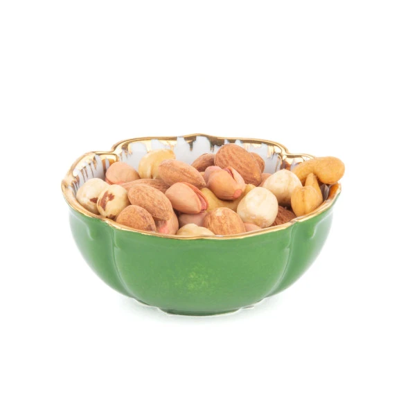 El Dekor ve El Boyaması Kase Düz Renk Küçük Yeşil - 3