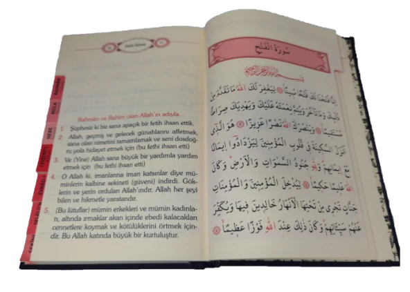 Firhistli Büyük Cevşen ve Türkçe Açıklaması Orta Boy (Ayfa042) - 4