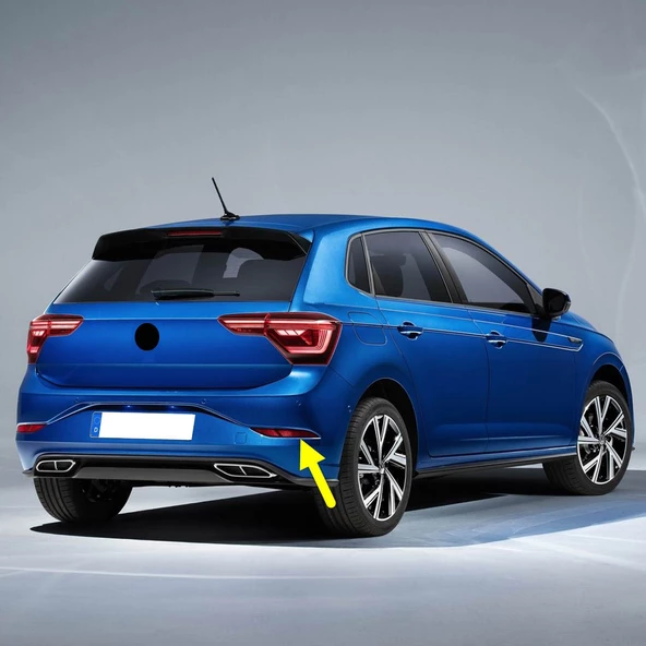 VW Polo 2021-2025 Arka Tampon Sağ Dıştaki Reflektör 2G0945106A