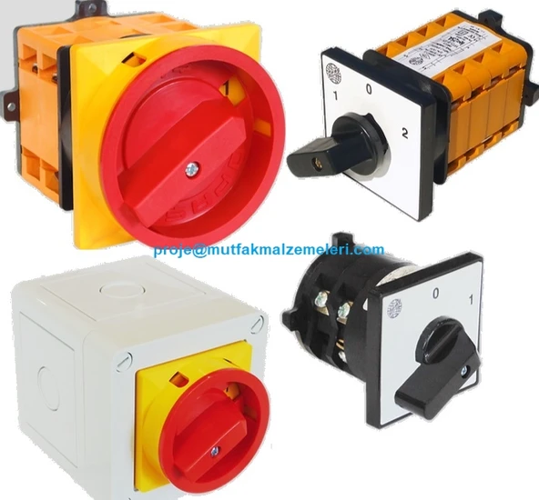 Trifaze Sıfırlı 3x40 A Şalter