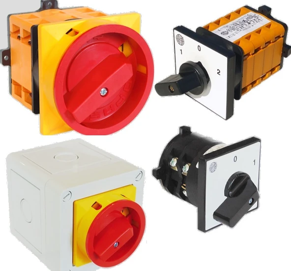 4x125 Amper İki Aç 2 Kapa Elektrik Şalteri ürün görseli