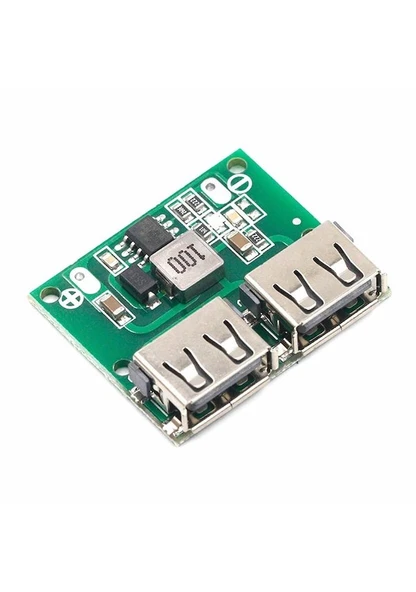 6-24V To 5V 3A Dual Usb Çıkış Voltaj Düşürücü Hw-681 2Xusb Çıkış - 1