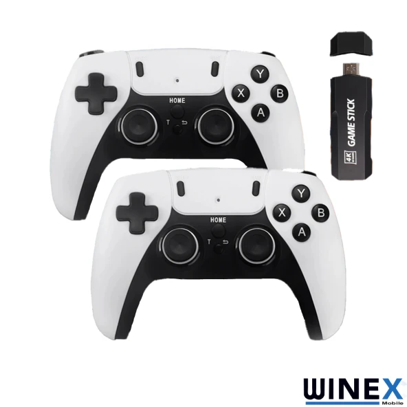 Winex Arcade 4KHD Emuelec Retro Game Stick 90 lı Yıllar Atari Makinası Oyunları 20600 Oyunlu Konsol M8PRO - 2