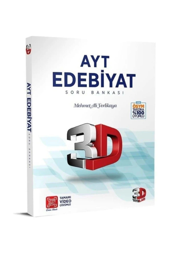 3d Yayınları Ayt Edebiyat Soru Bankası