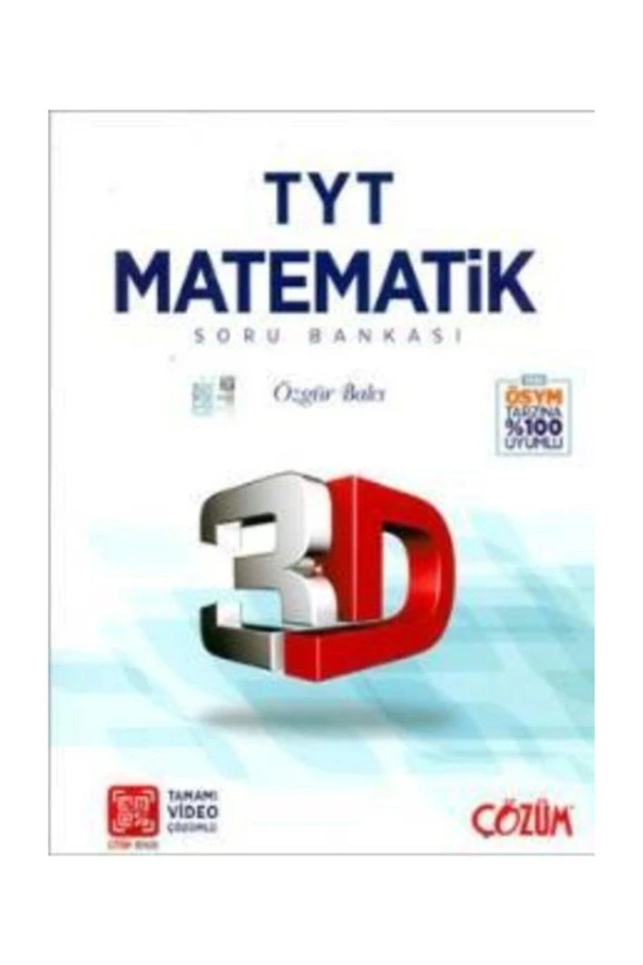 3D Yayınları TYT Matematik Soru Bankası ürün görseli