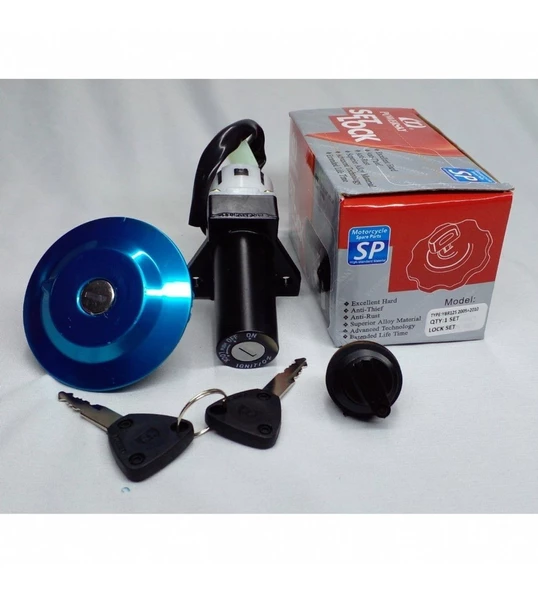 Yamaha Ybr 125 2005-2010 Kontak Seti Depo Kapak Dahil _Supermoto